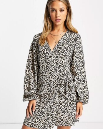 Animal Pattern Dress